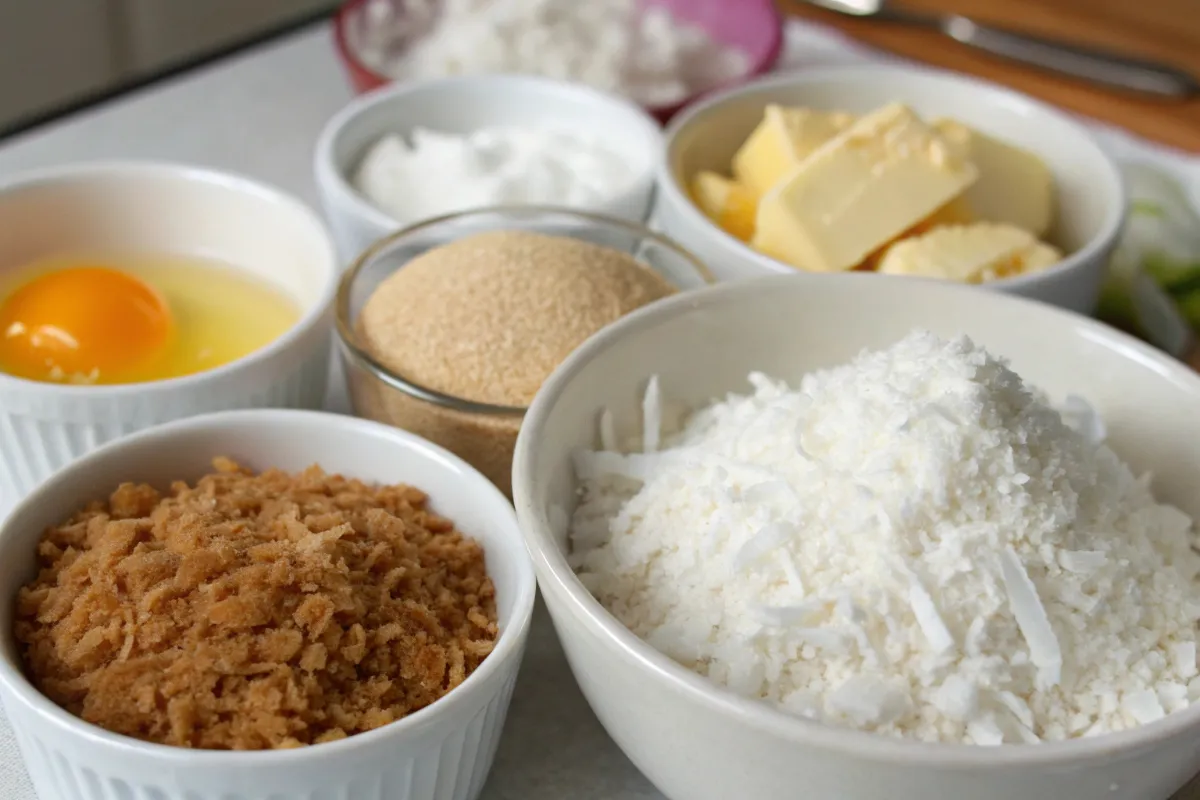 Coconut Crumble Cake