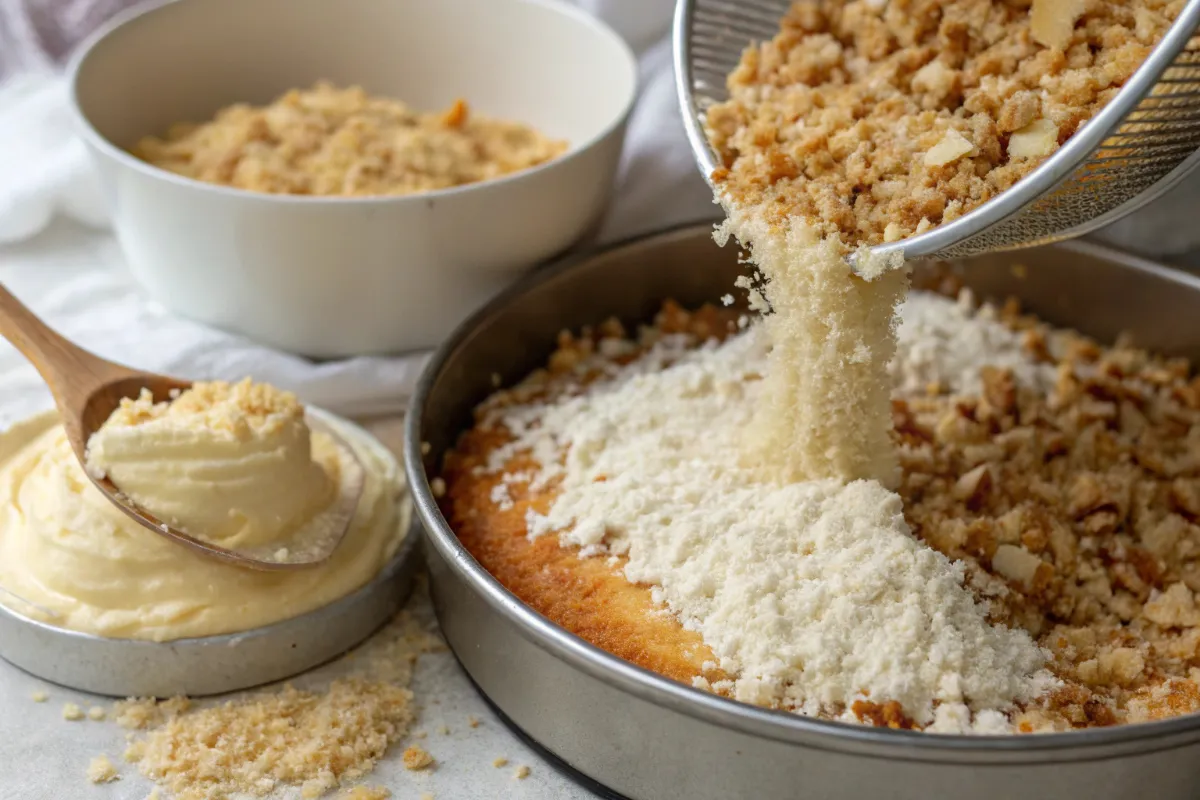 Coconut Crumble Cake