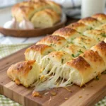 Cottage Cheese Garlic Breadsticks