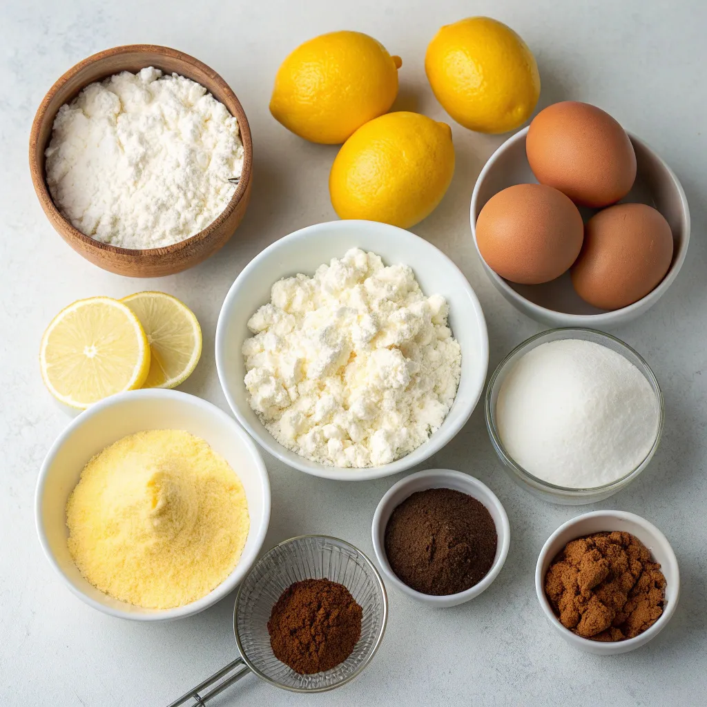Cottage Cheese Lemon Yogurt Coffee Cake Muffins