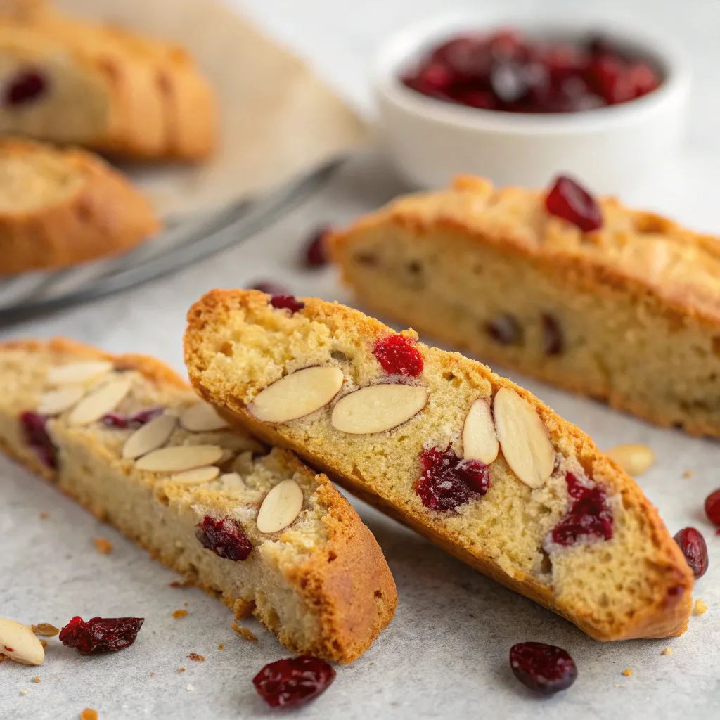Cranberry Almond Biscotti