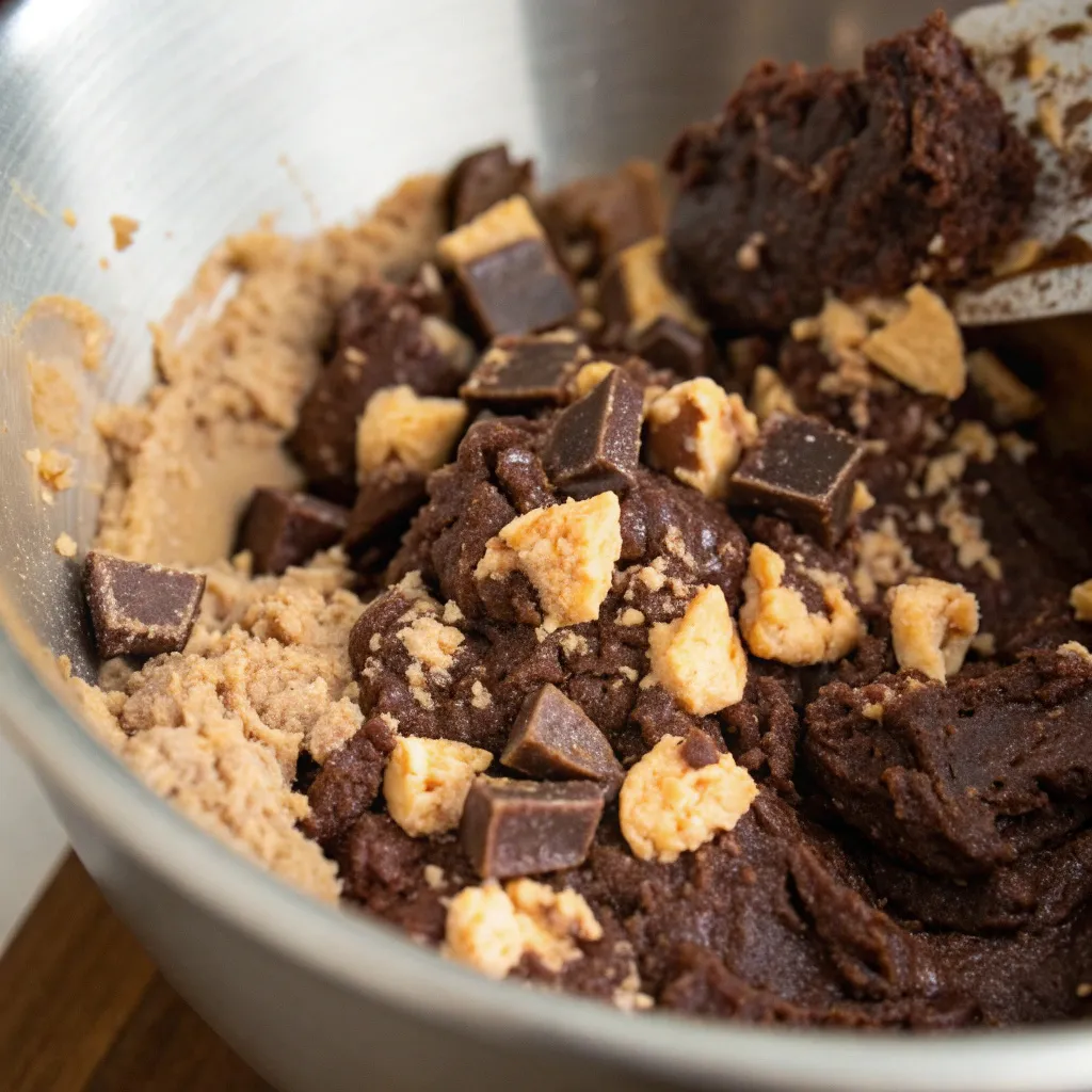 Dark Chocolate Peanut Butter Greek Yogurt Brownie Cookies with Soft Centers 10 Dark Chocolate Peanut Butter Greek Yogurt Brownie Cookies