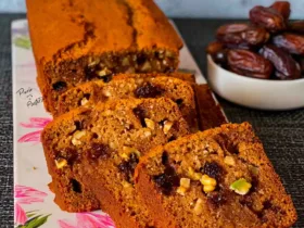 Irresistible Date and Walnut Cake