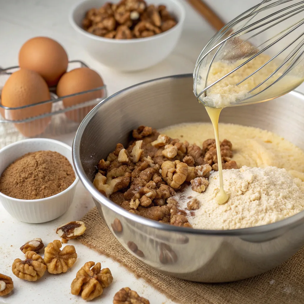 Irresistible Date and Walnut Cake