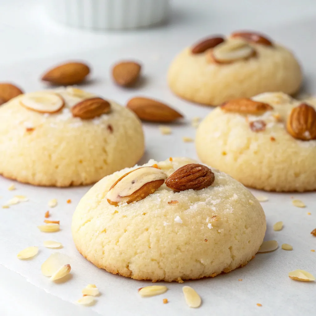 Effortless Almond Ricotta Cookies