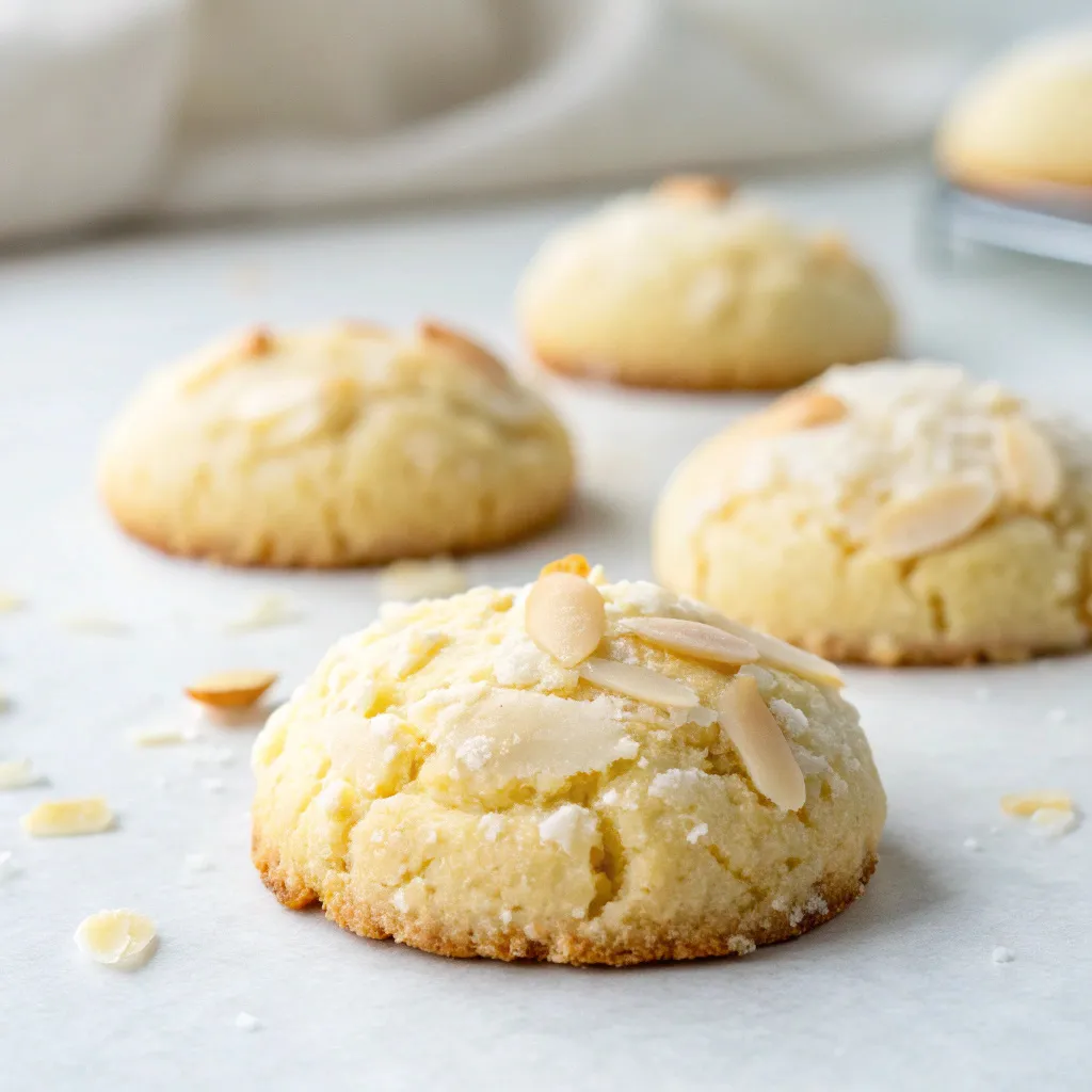 Effortless Almond Ricotta Cookies