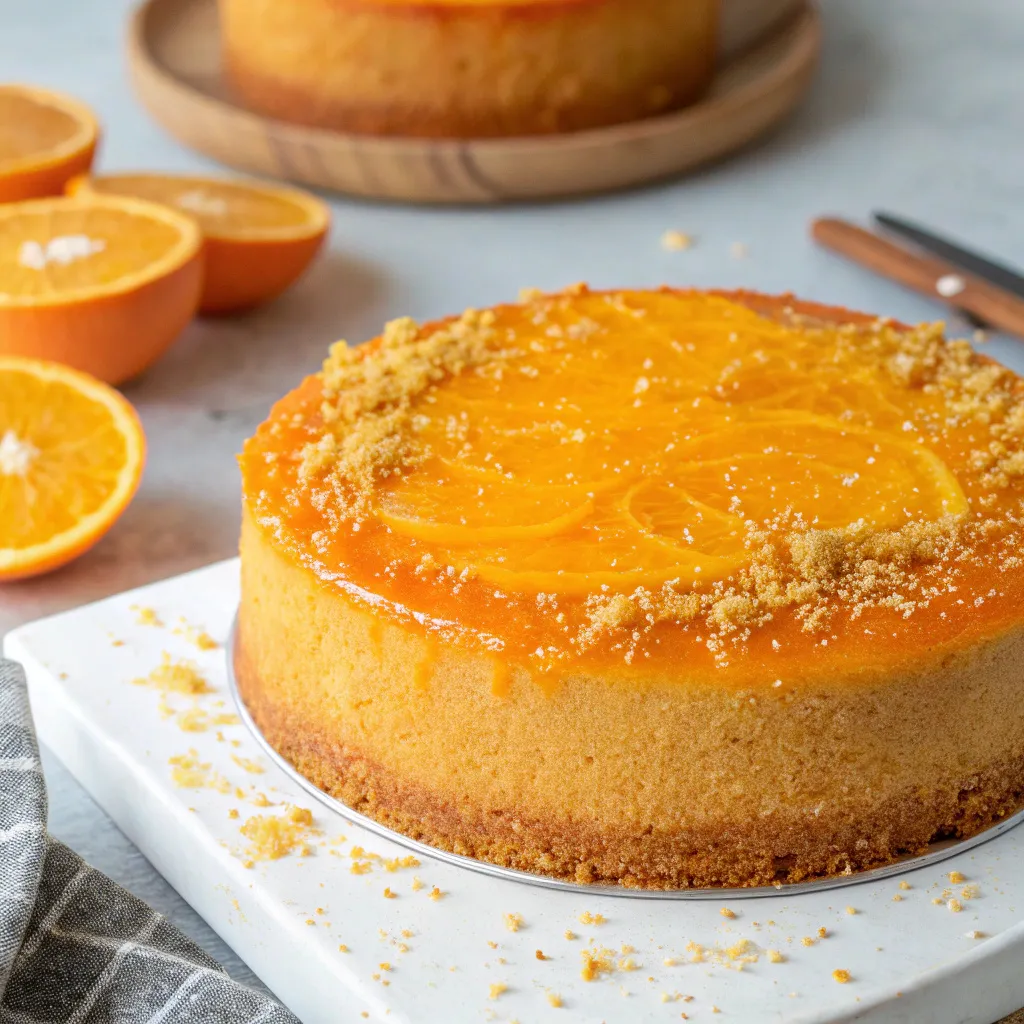 Eggless Orange Cake – Bright, Moist & Bursting with Citrus Sunshine 11 Eggless Orange Cake