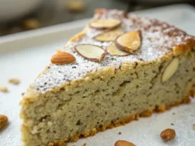 Flourless Chia Seed Almond Cake