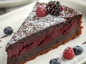 Flourless Chocolate Beet Cake