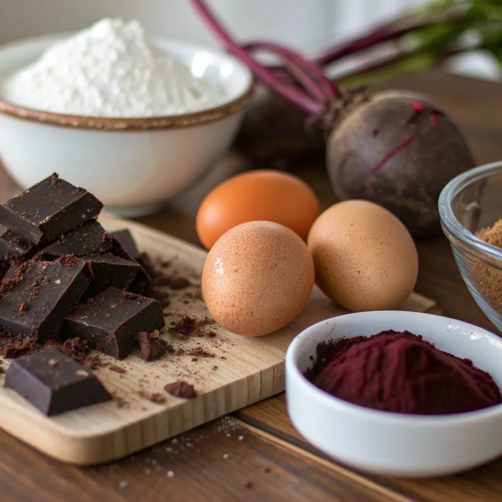Flourless Chocolate Beet Cake