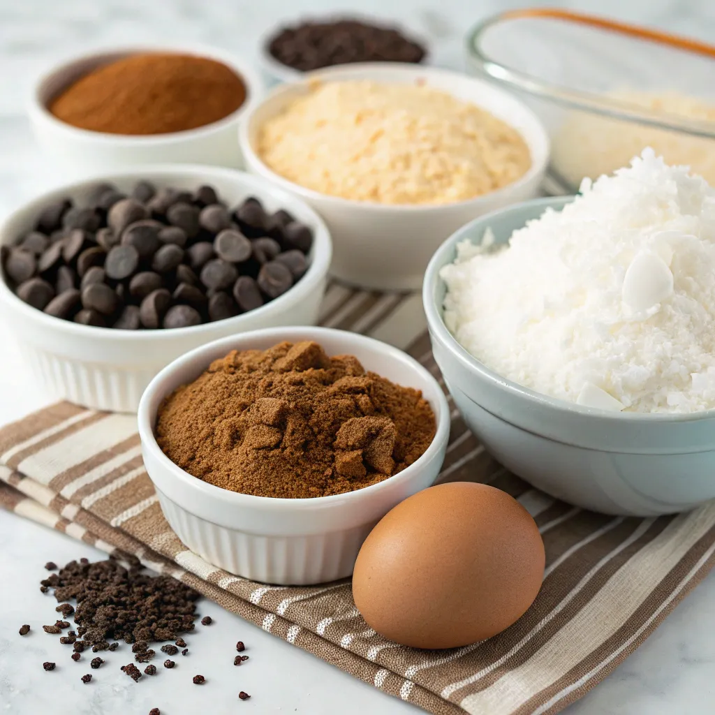 Flourless Chocolate Coconut Cake
