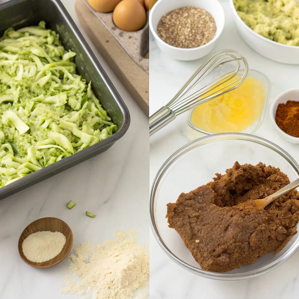 Flourless Gingerbread Zucchini Cake