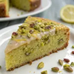 Flourless Lemon Pistachio Cake