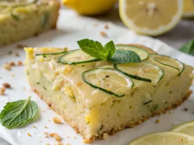 Flourless Lemon Zucchini Cake