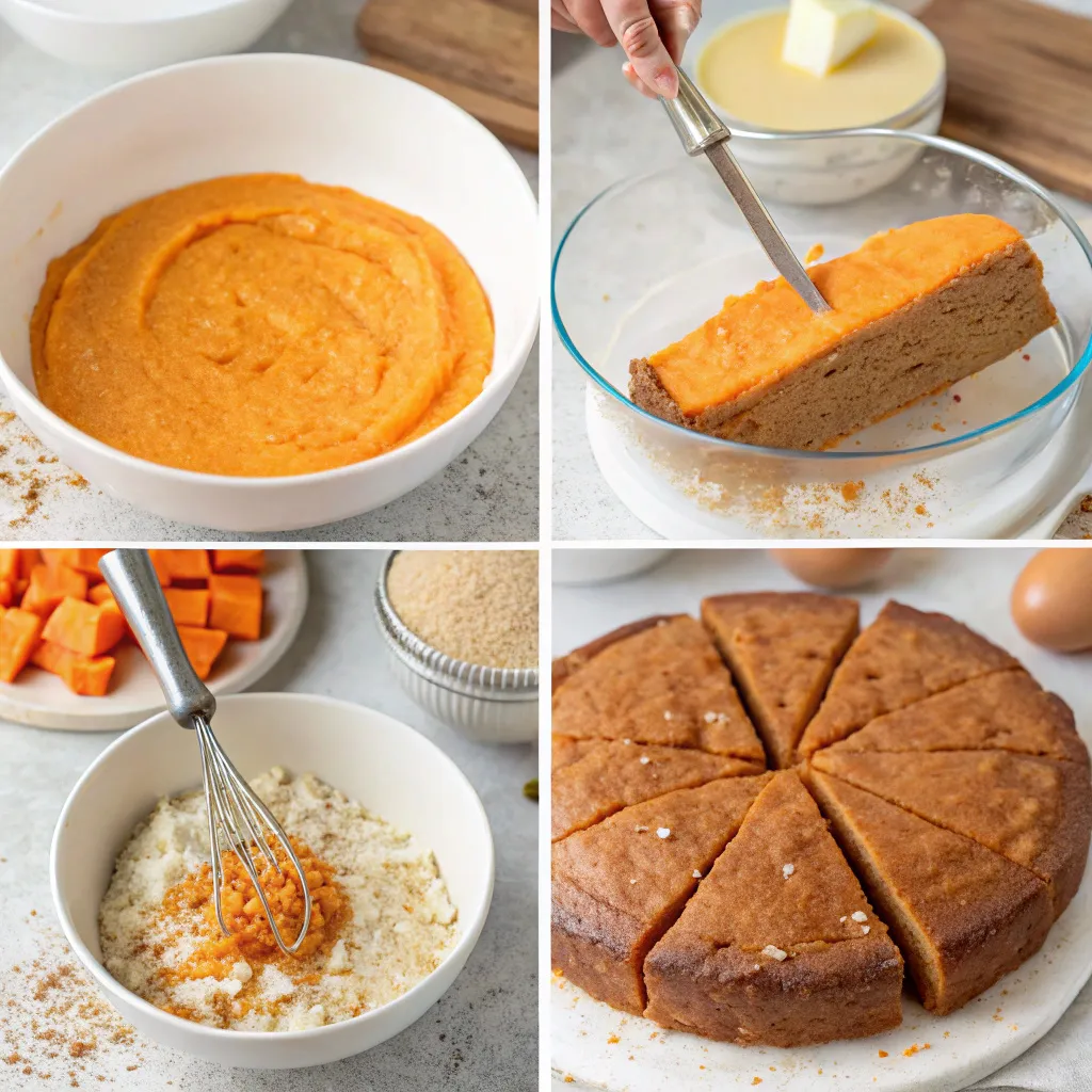 Flourless Sweet Potato Cake
