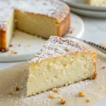 Flourless Vanilla Bean Greek Yogurt Cake