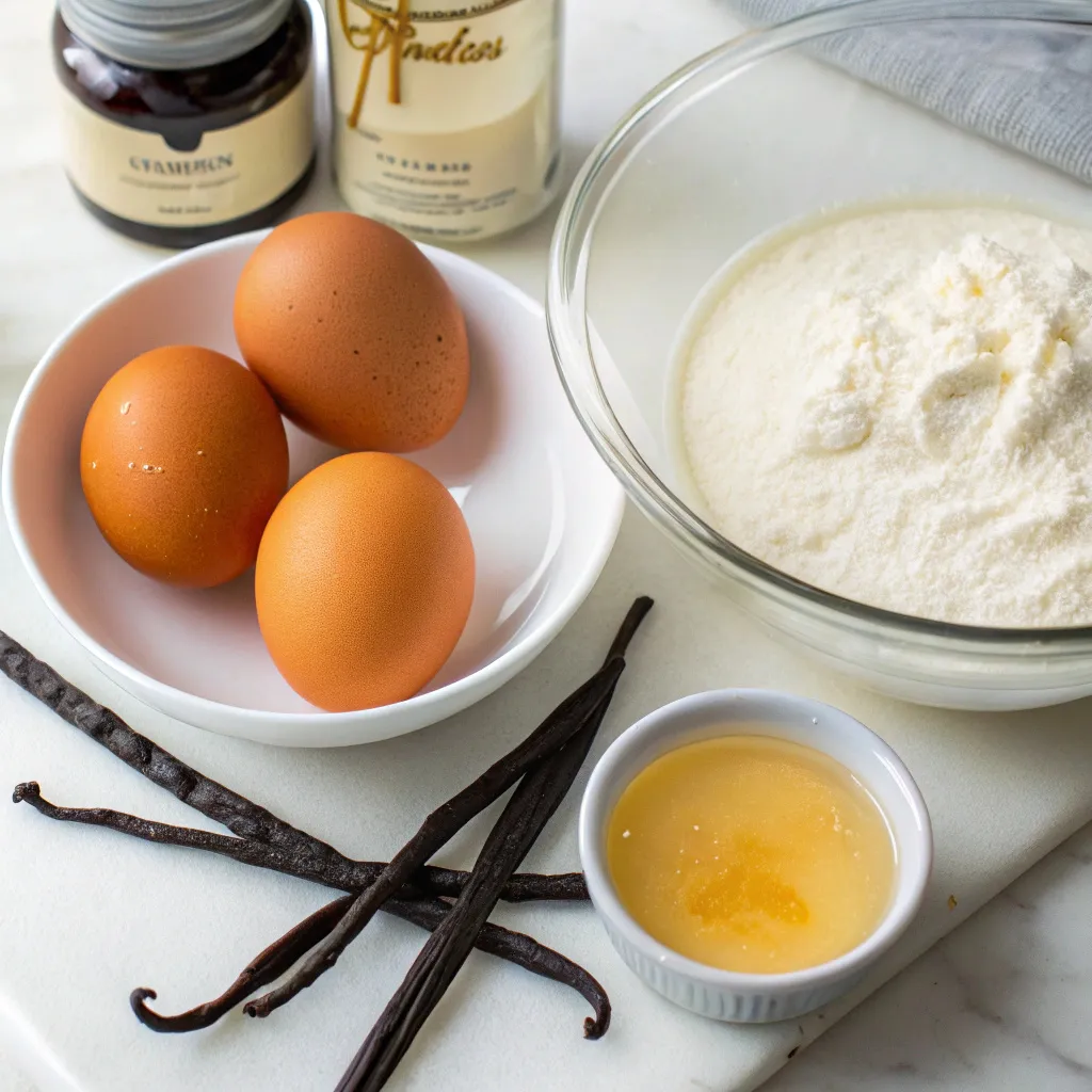 Flourless Vanilla Bean Greek Yogurt Cake