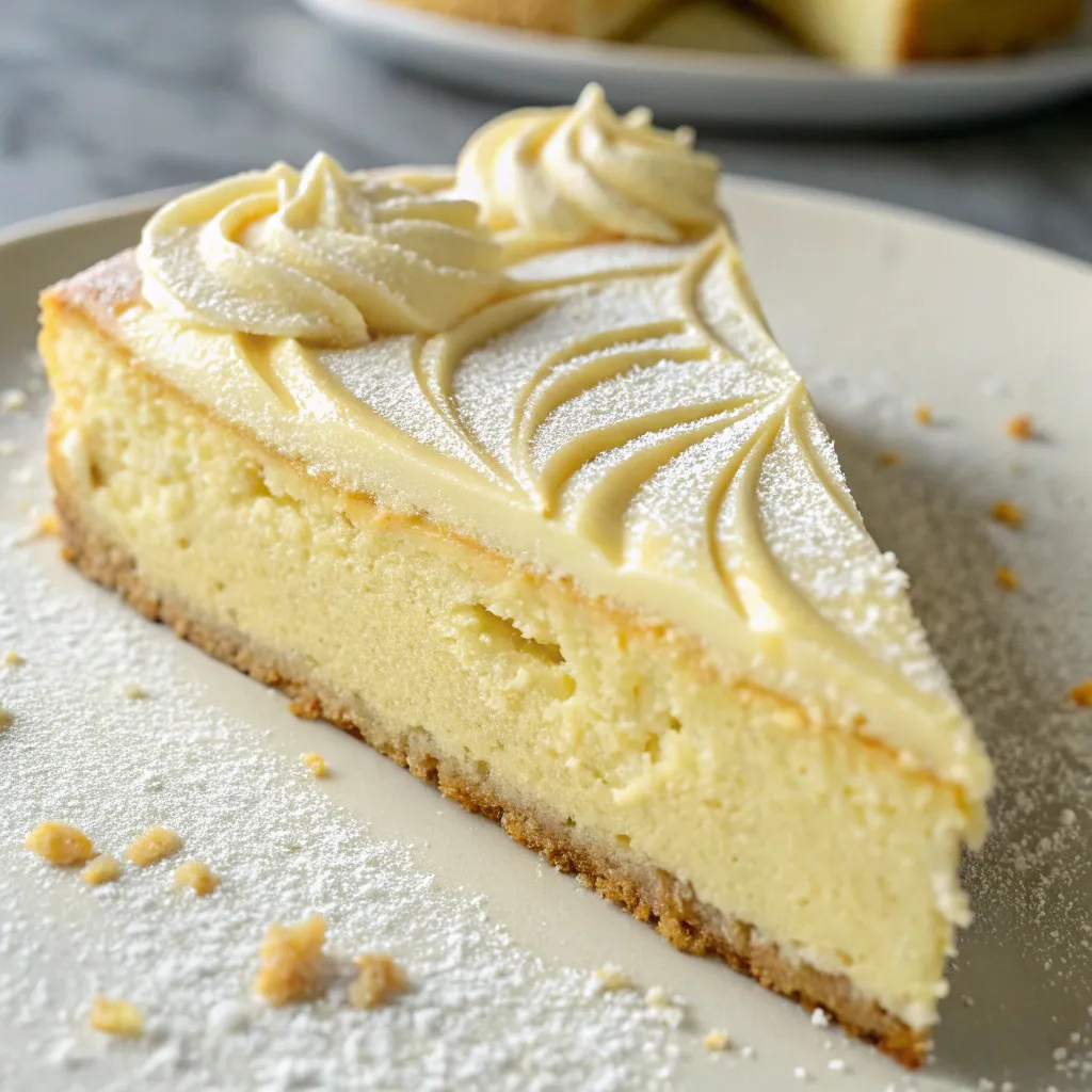 Flourless Vanilla Cake