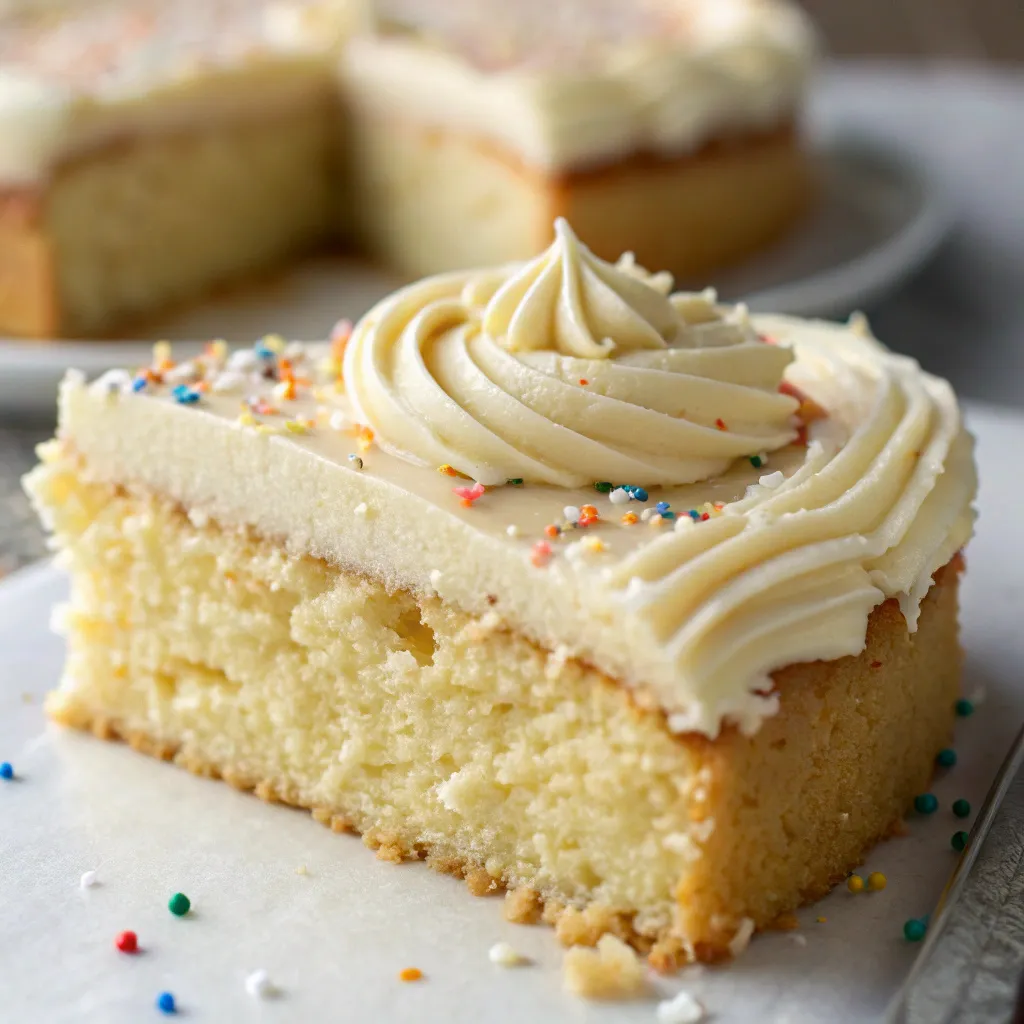 Flourless Vanilla Cake