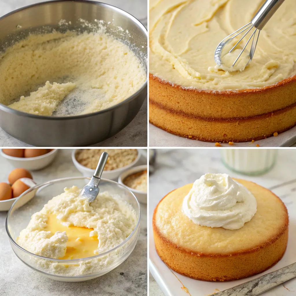 Flourless Vanilla Cake