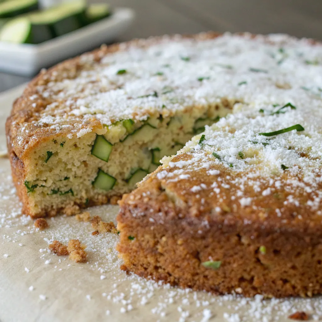 Moist & Irresistible Flourless Zucchini Coconut Cake (Gluten-Free & Healthy!)