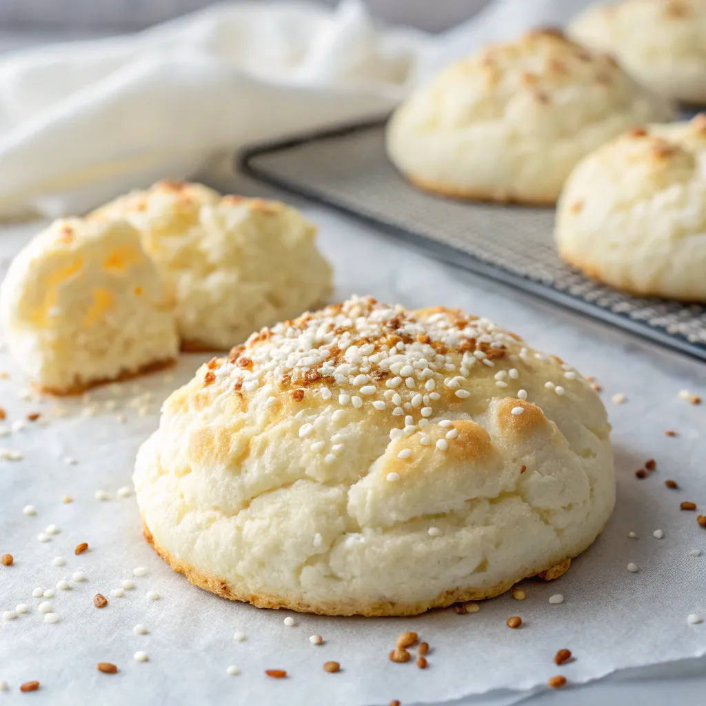 Fluffy Cottage Cheese Cloud Bread – Low-Carb, Gluten-Free & Light as Air