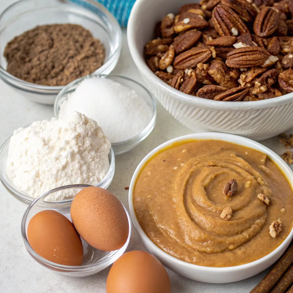 Peanut Butter Pecan Mug Cake