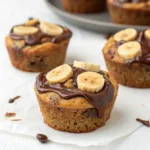 Greek Yogurt Peanut Butter Banana Muffin Cups