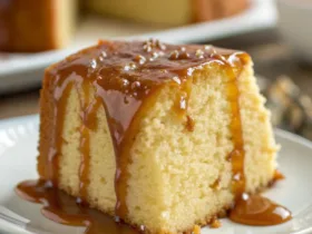 Homemade Caramel Pound Cake