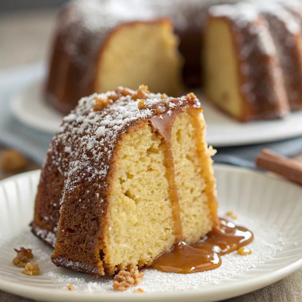 Homemade Caramel Pound Cake