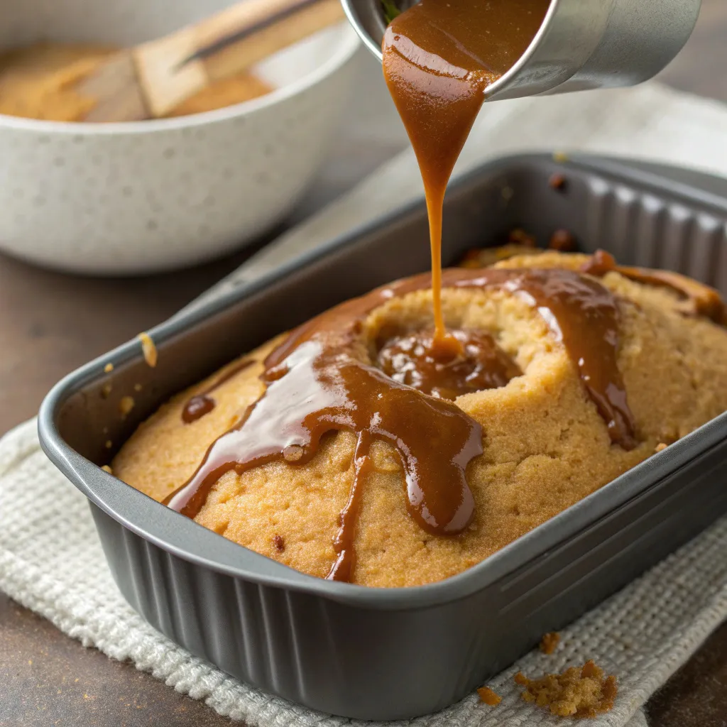 Homemade Caramel Pound Cake