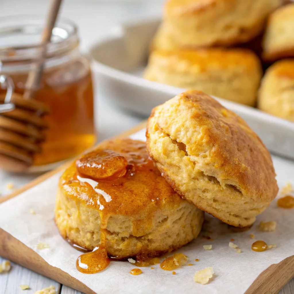 Honey Butter Sweet Potato Biscuits 11 Honey Butter Sweet Potato Biscuits