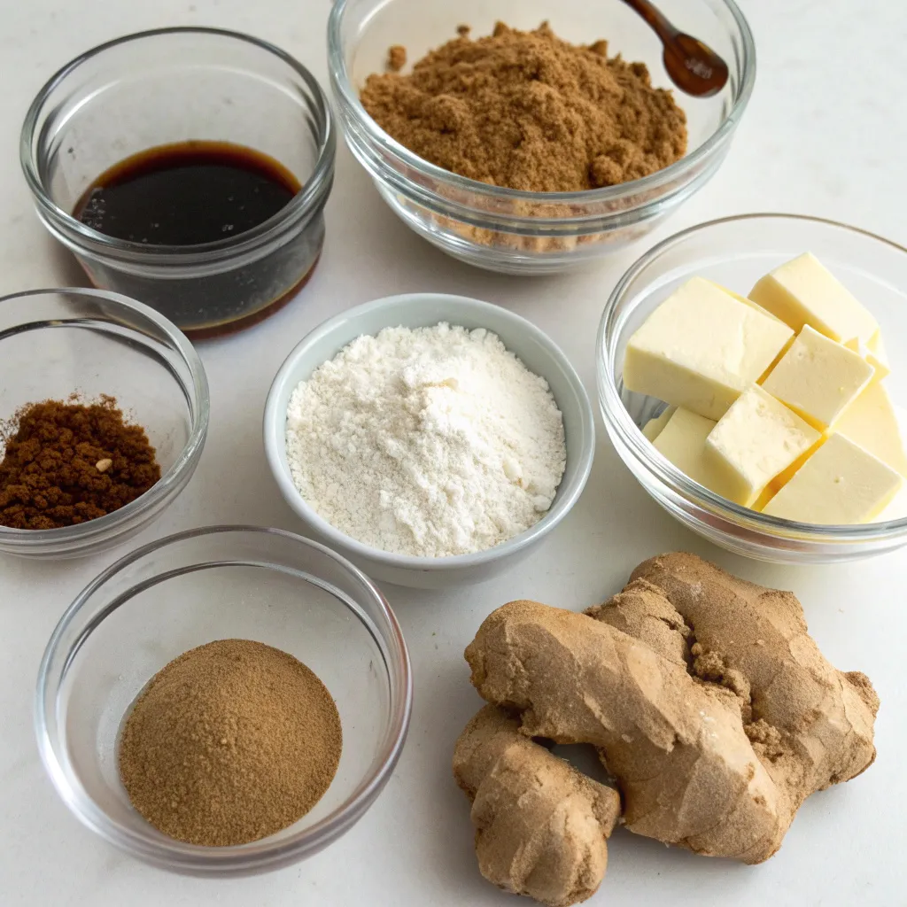 Ginger Molasses Sandwich Cookies
