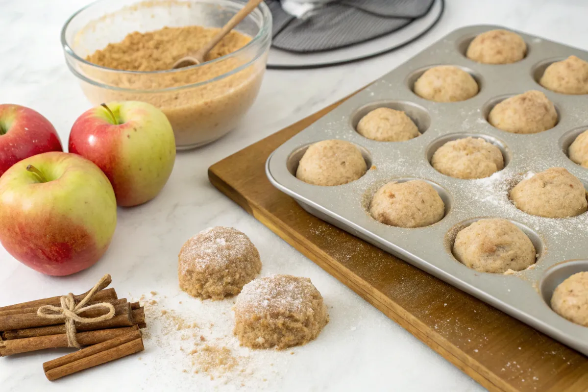 Keto Apple Cider Donut Bites