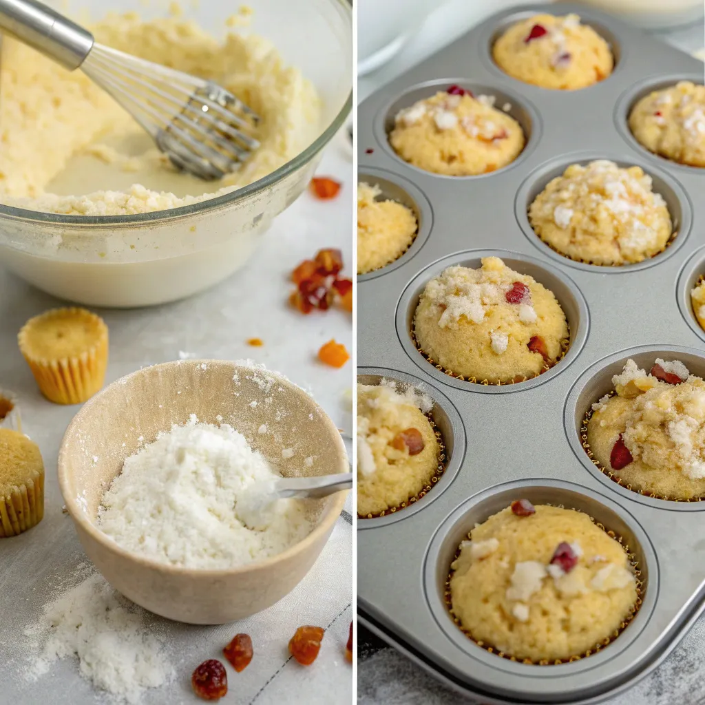Keto Cloudberry Coconut Muffins