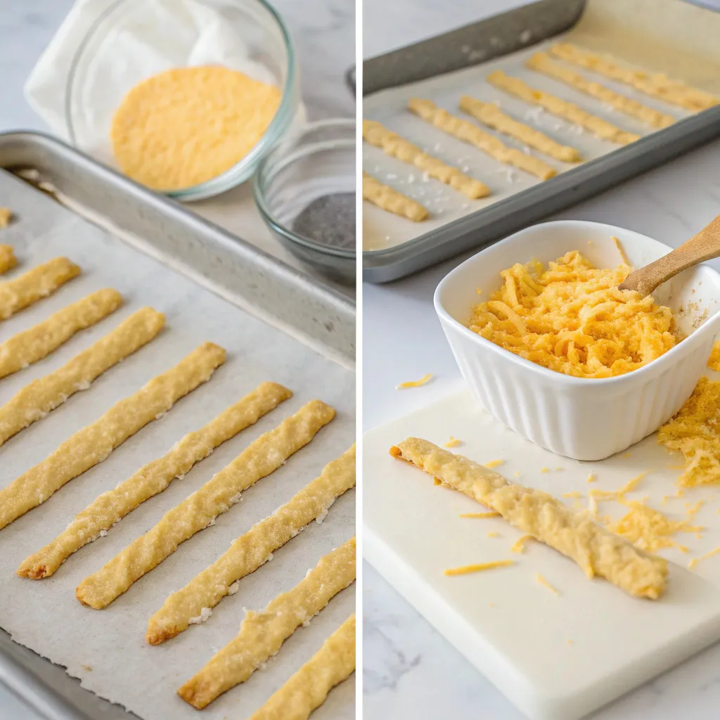 Keto Low-Carb Cheese Straws