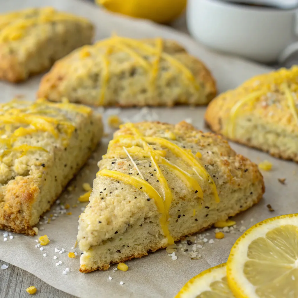 Keto Zesty Lemon Chia Scones – A Bright, Low-Carb Delight You’ll Crave! 11 Lemon Chia Scones