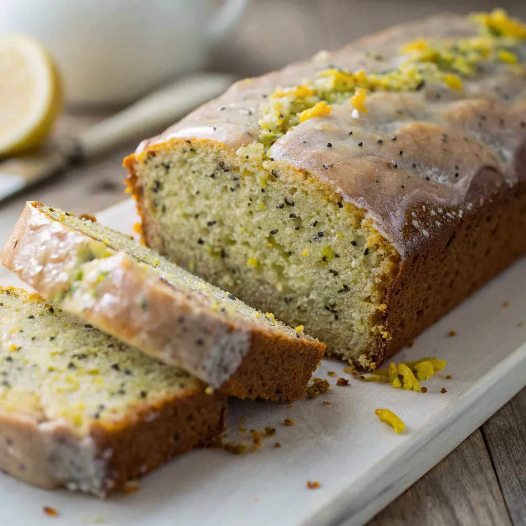 Lemon Poppy Seed Zucchini Bread