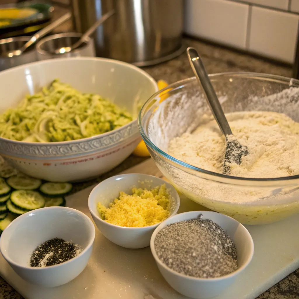 Lemon Poppy Seed Zucchini Bread