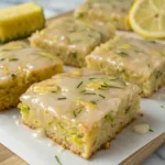 Lemon Zucchini Bars