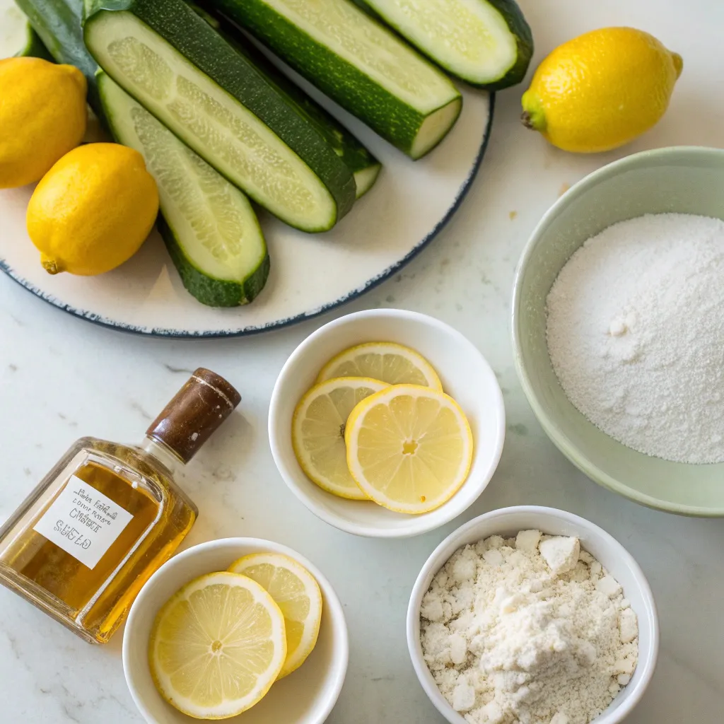Lemon Zucchini Bars
