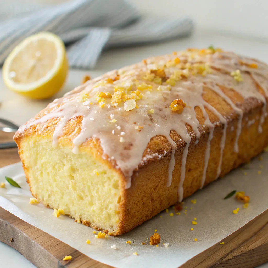 Limoncello Ricotta Snack Loaf