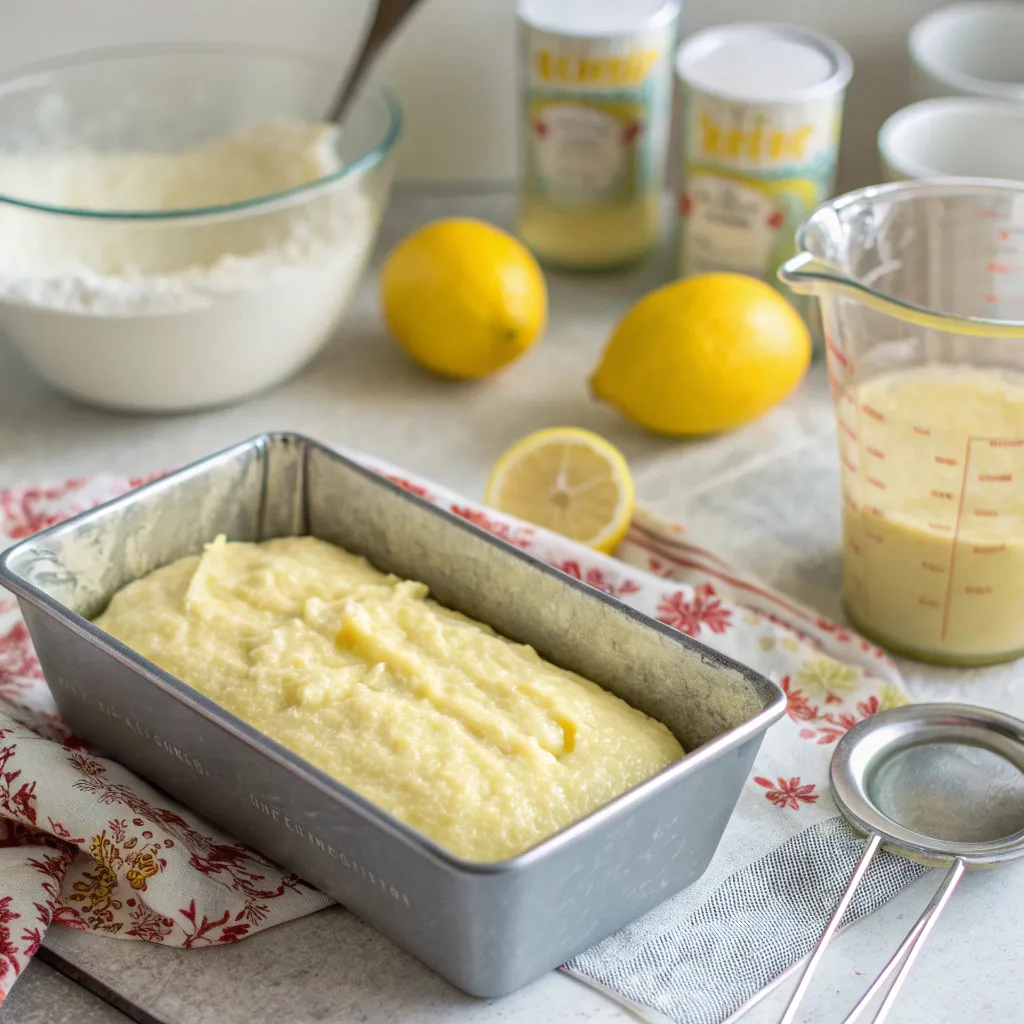 Limoncello Ricotta Snack Loaf