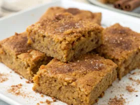 Maple Cinnamon Sweet Potato Breakfast Bars