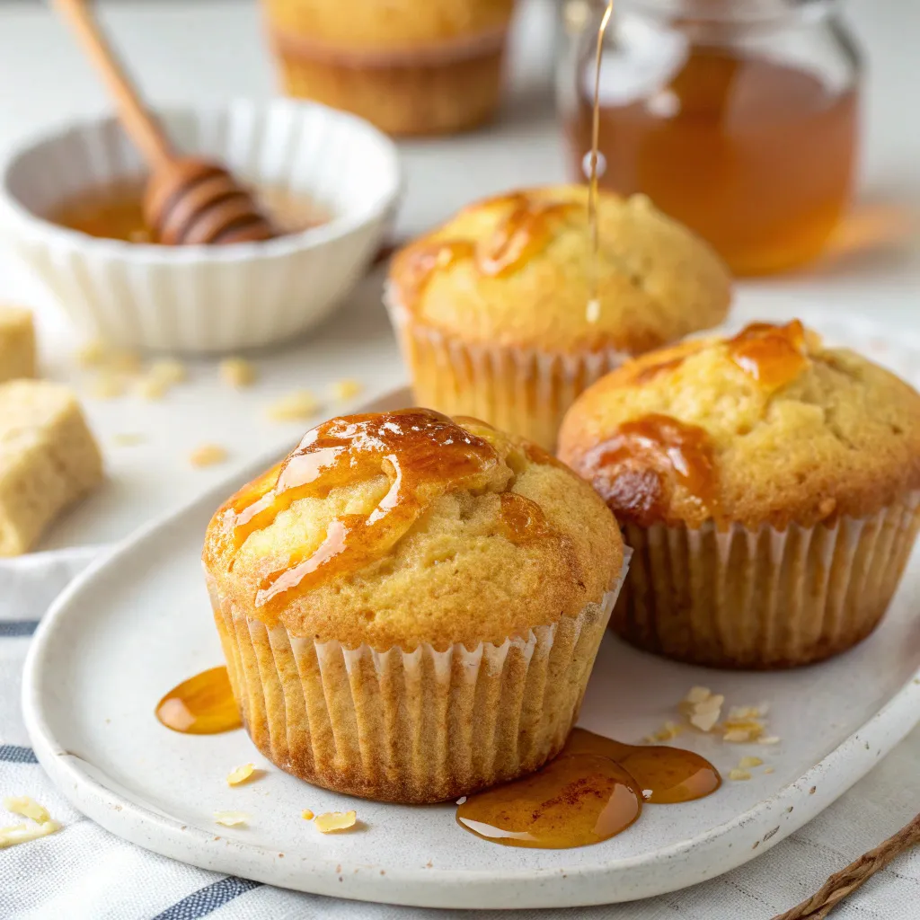 Sweet & Cozy Maple Honey Cornbread Muffins (Fluffy, Golden + Easy!)