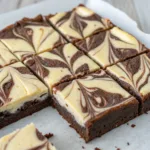 Irresistibly Decadent Marble Cheesecake Brownies (A Sweet Surprise!)