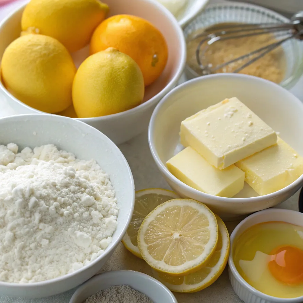 Mini Lemon Cakes
