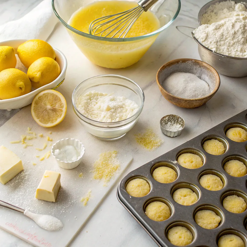 Mini Lemon Cakes