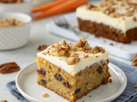 Moist Aussie Carrot Cake