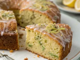 Moist Lemon Zucchini Coffee Cake